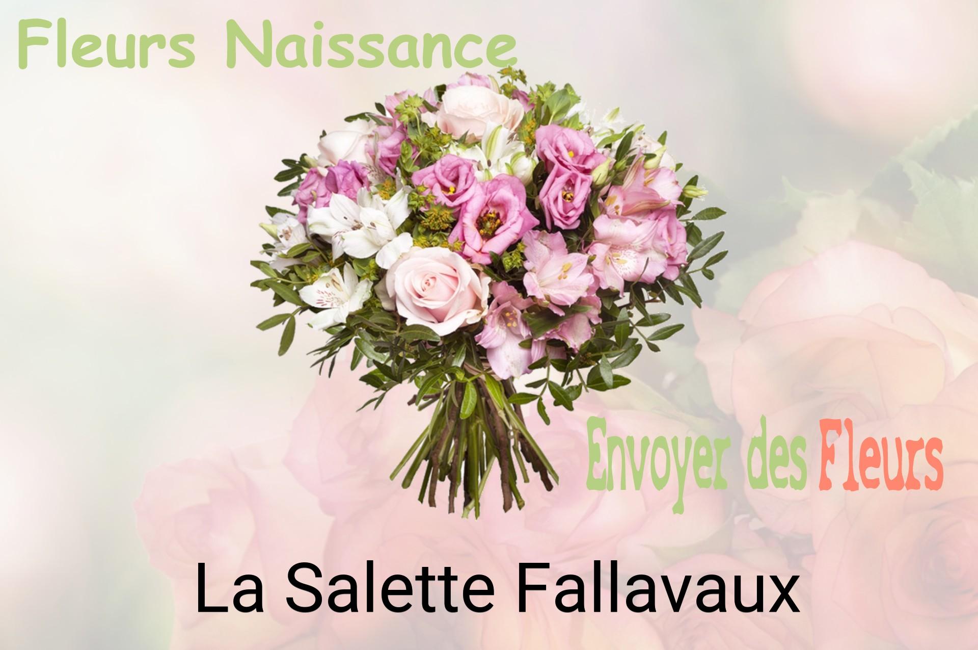 Bouquet de fleurs de naissance livré à La Salette-Fallavaux